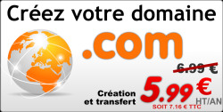 Réservez vos domaines .com