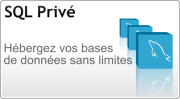 SQL Privé : hébergez vos bases de données sans limites et en toute sécurité
