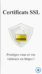 Protégez et garatissez vos données et la sécurité de vos visiteurs en https://