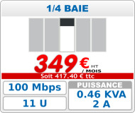Location de 1/4 de baie - 11U