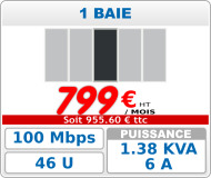 Location de 1 baie - 46U