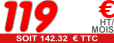 119 € ht / Mois