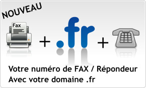 Votre domaine .FR à 0.90 € HT !