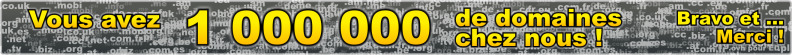 Sie haben 1000000 Domains bei OVH registriert