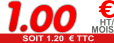 1 € ht / Mois
