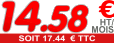 14.58 € ht / Mois