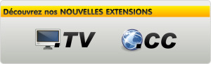 Créez votre .cc et .tv chez OVH sans engagement