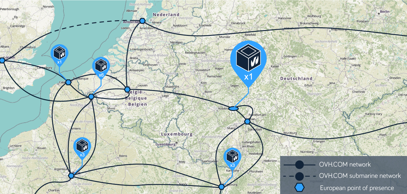 Ovh Map Ovh Data Centers Map – OVHcloud Network Weathermap – OCEO